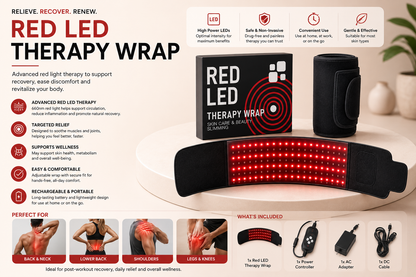 LED Infrared Belt Therapy Device