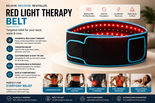 LED Infrared Belt Therapy Device